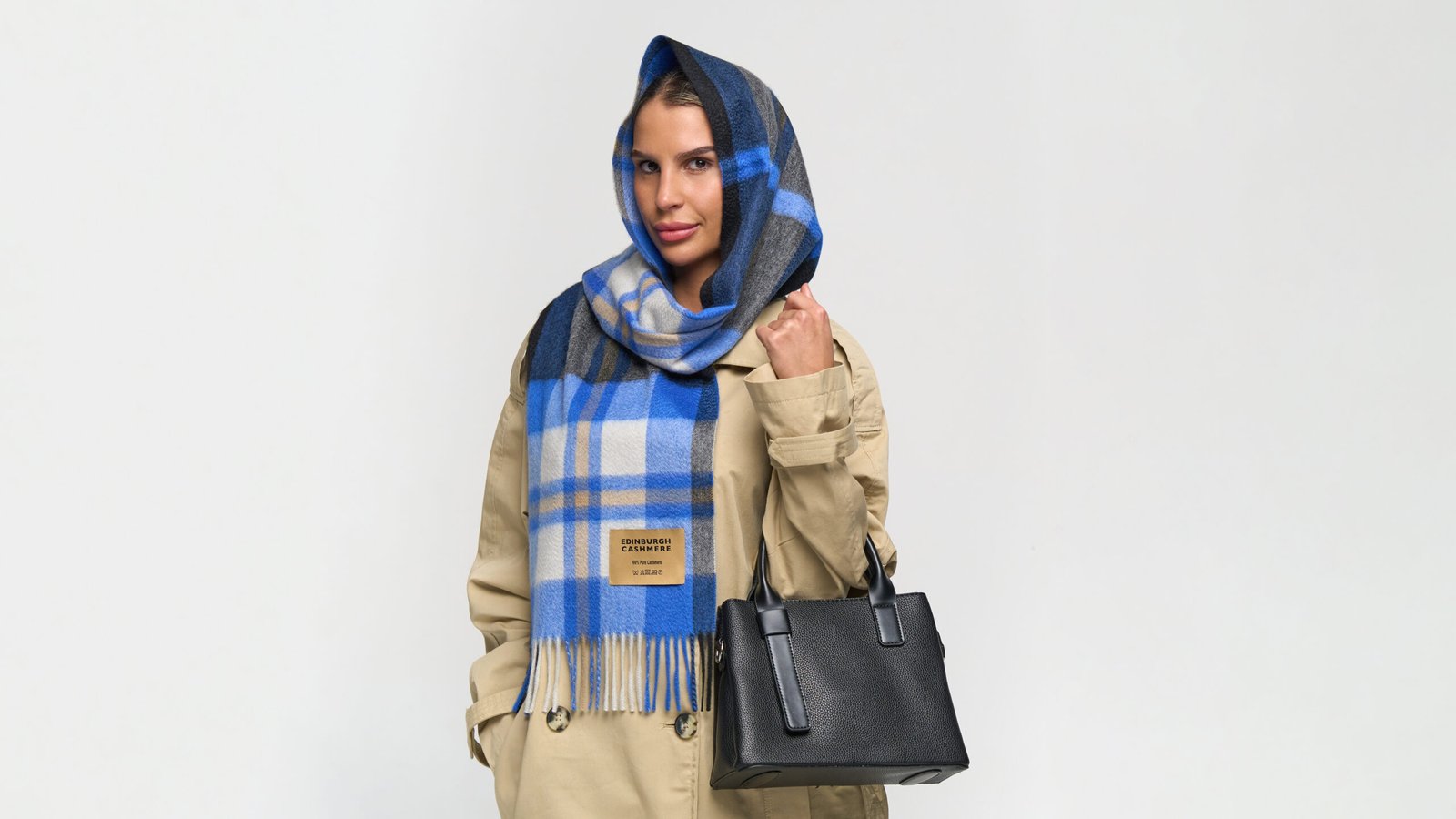 Designer Wool Christmas Scarves