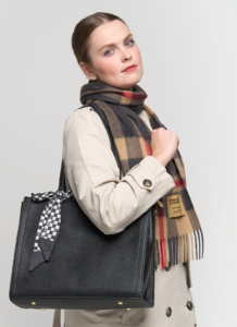 designer Christmas cashmere scarf