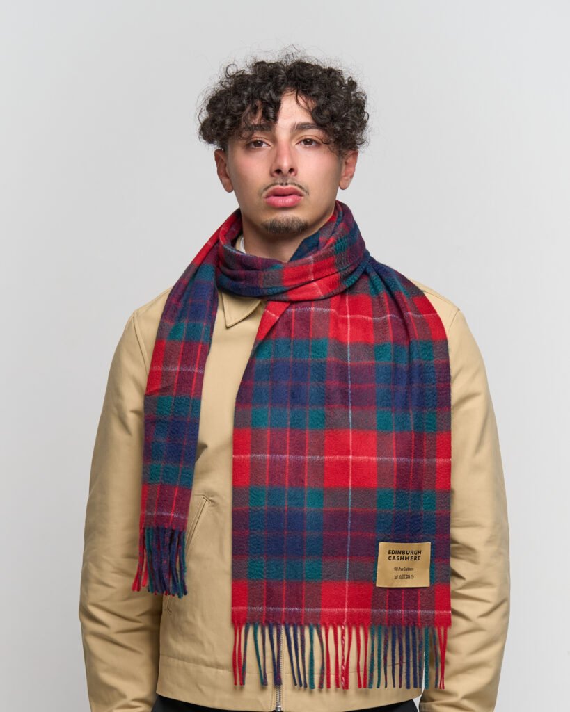 Edinburgh Cashmere DC Scott DC Check gifts (Oxford Cambridge Boat Race gifts)