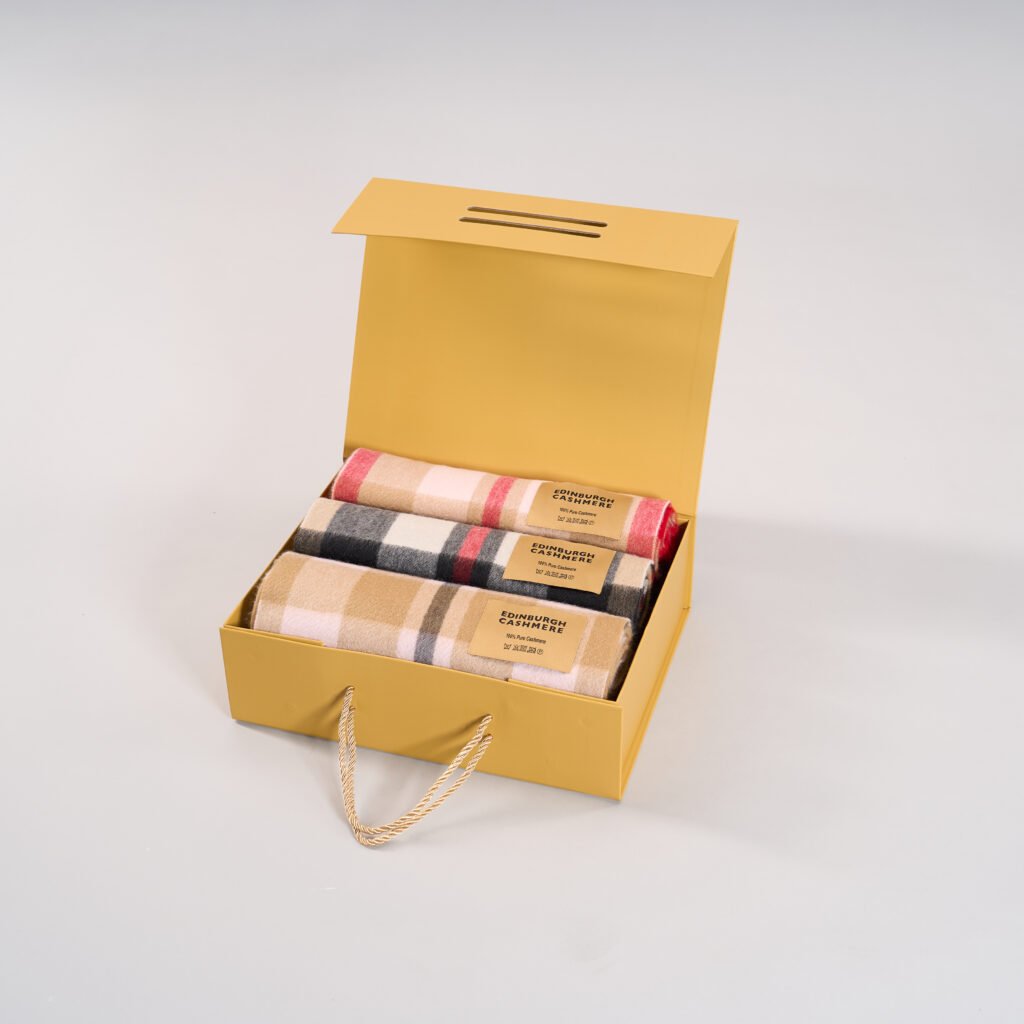 Edinburgh Cashmere DC Scott Cashmere Scarf at £175 delivered within the promised timeframe